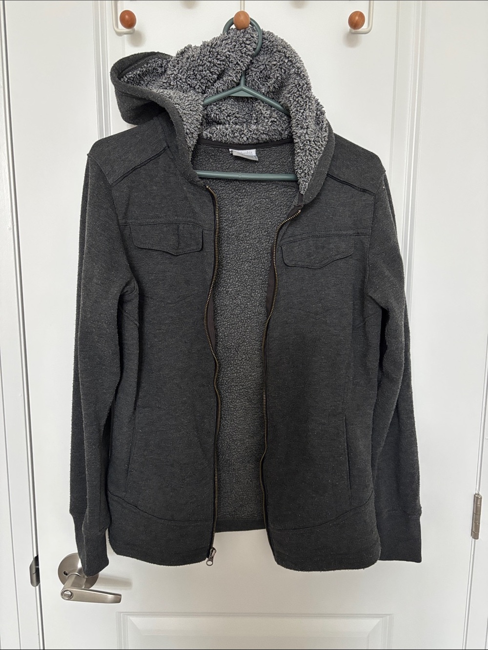 Columbia Women's Charcoal Gray Hooded Jacket